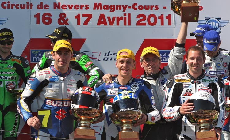 SERT Freddy Foray Podium Bol d'Or 2011 SERT Freddy Foray Podium Bol d'Or 2011